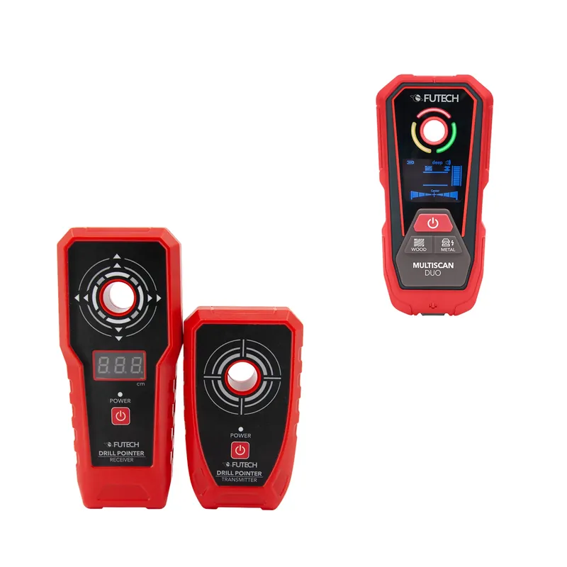 Futech Drill Pointer détecteur de murs + Multiscan Duo détecteur de murs