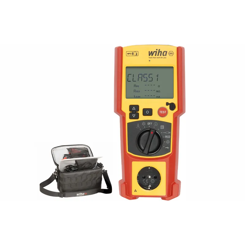 Wiha 47222 Kit de testeur d‘appareils PAT one dans un étui - accessoires inclus