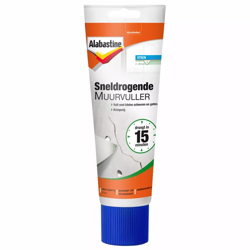 Alabastine 5095975 Enduit de rebouchage pour mur