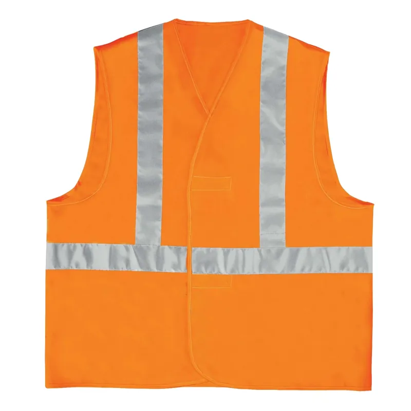 Delta Plus gilet de sécurité orange fluorescent