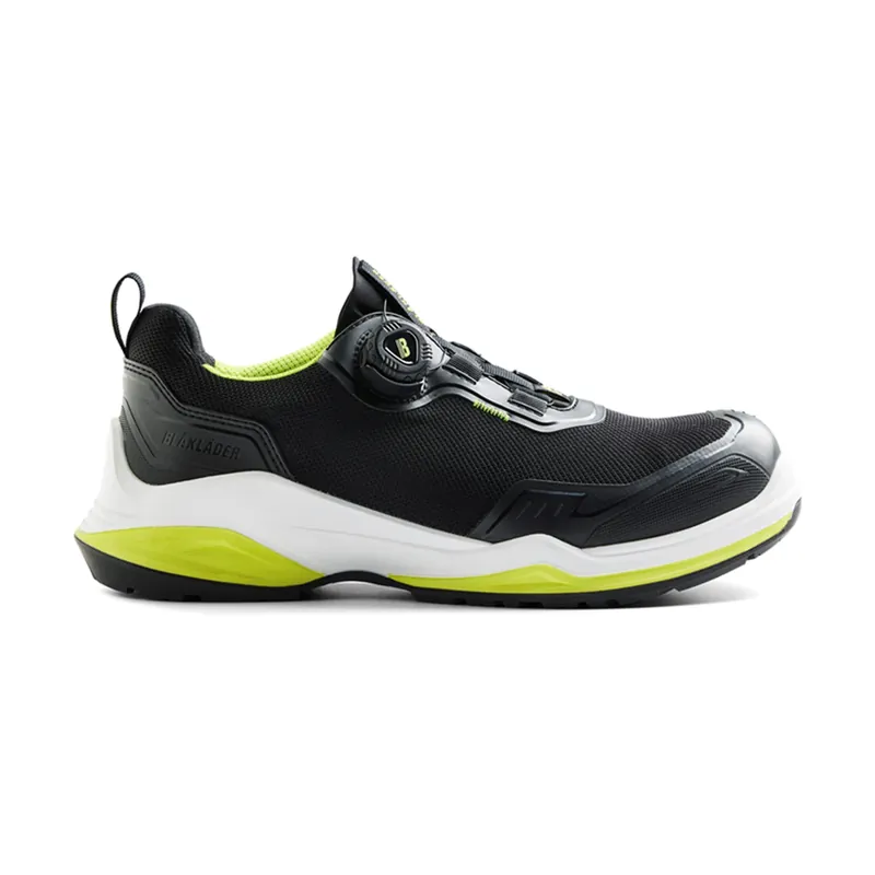 Blåkläder 2486 STRIKER Chaussure de sécurité - Basse - S3S ESD - Taille 40 - Noir/Vert citron