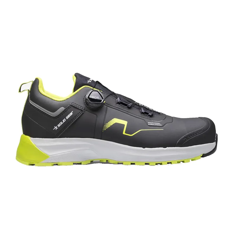 Solid Gear SG80204 Sonar 3 chaussure de travail - Basse - noir/vert - taille 36