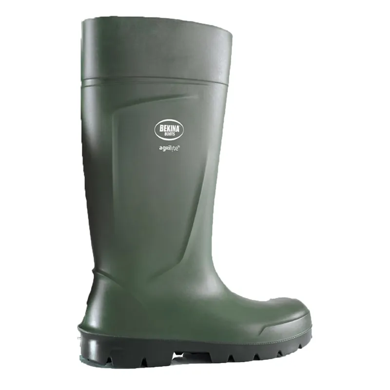 Bekina Boots Steplite Easygrip S4 Vert-Noir, Pointure 42