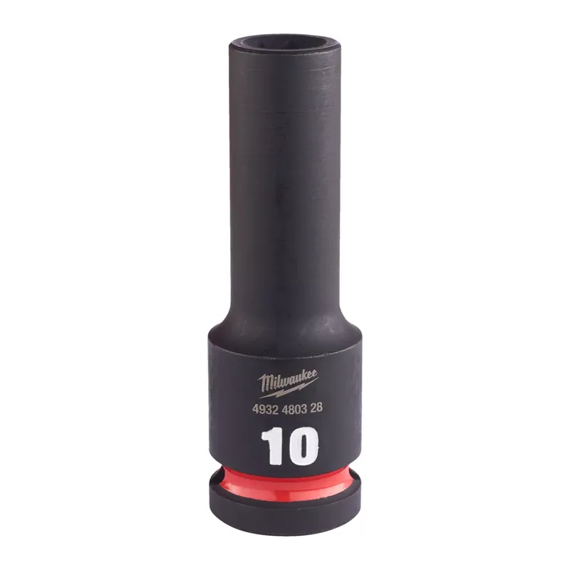 Milwaukee SHOCKWAVE douille d’impact longue - carré 1/2‘‘