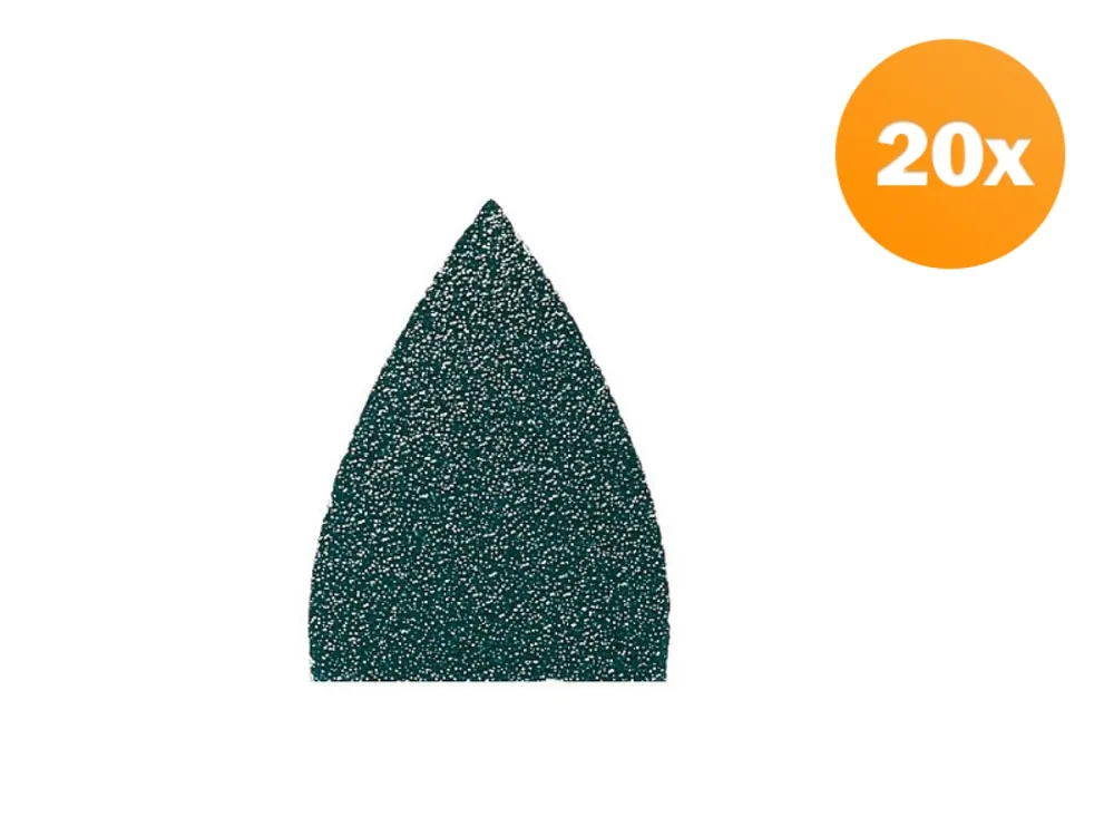 Fein 63717188011 papier abrasif pour doigts de ponçage - K120 (20 pces)