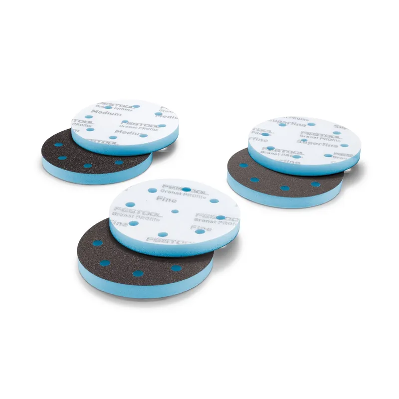 Festool Granat PROfile D125 GR PRO disques abrasifs doux - kit de démarrage