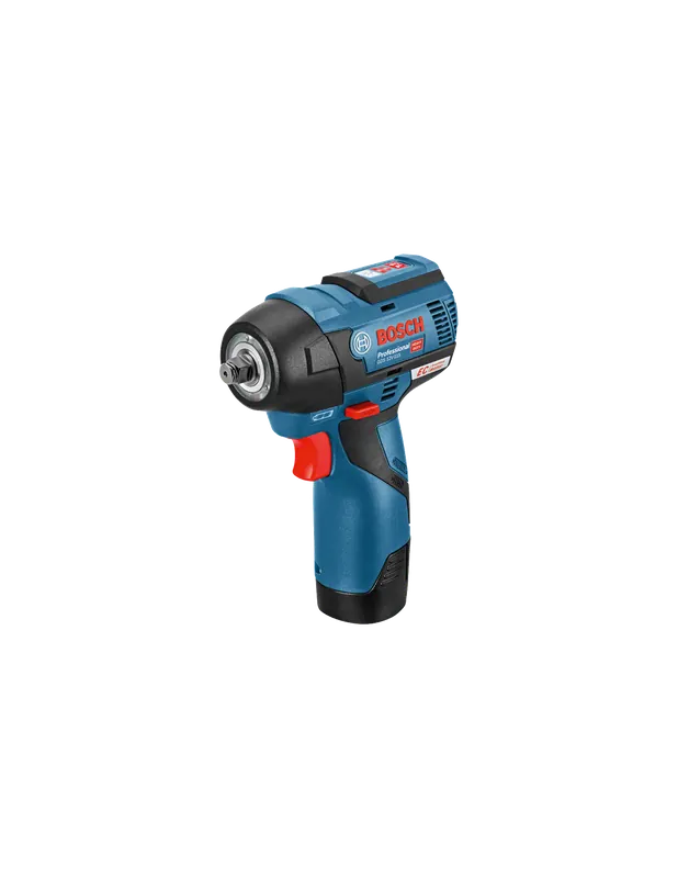 Boulonneuse à chocs sans fil GDS 12V-115, 2x3,0Ah, L-BOXX - Bosch