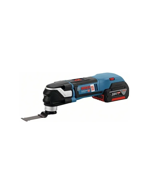 Découpeur-ponceur sans fil GOP 18V-28 + 16 accessoires, 2 batteries 5,0 Ah, L-BOXX - Bosch
