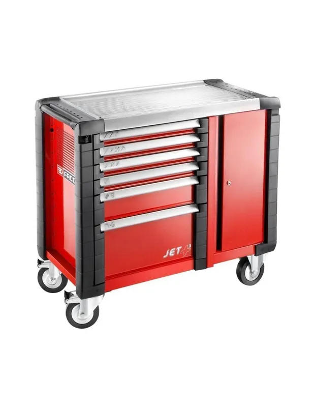 Etabli mobile JET+ 6 tiroirs - 3 modules par tiroir - JET.T6M3 - Facom