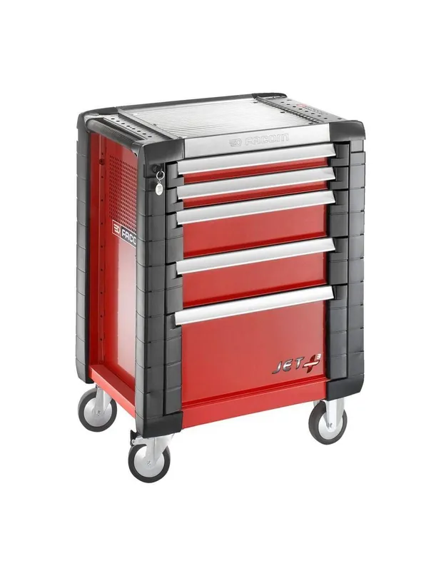 Servantes JET+ 5 tiroirs - 3 modules par tiroir - JET.5M3 - Facom