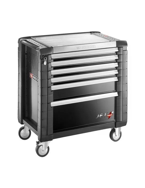 Servantes JET+ 6 tiroirs - 4 modules par tiroir - JET.6GM4 - Facom