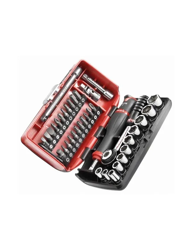 Coffret douilles 1/4" 6 pans métriques - 5,5-14 - R2NANO - Facom