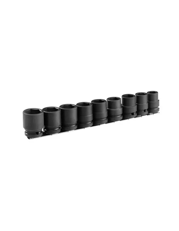 Jeu de 9 douilles impact 1/2" 6 pans métriques sur rack - NS.J9 - Facom
