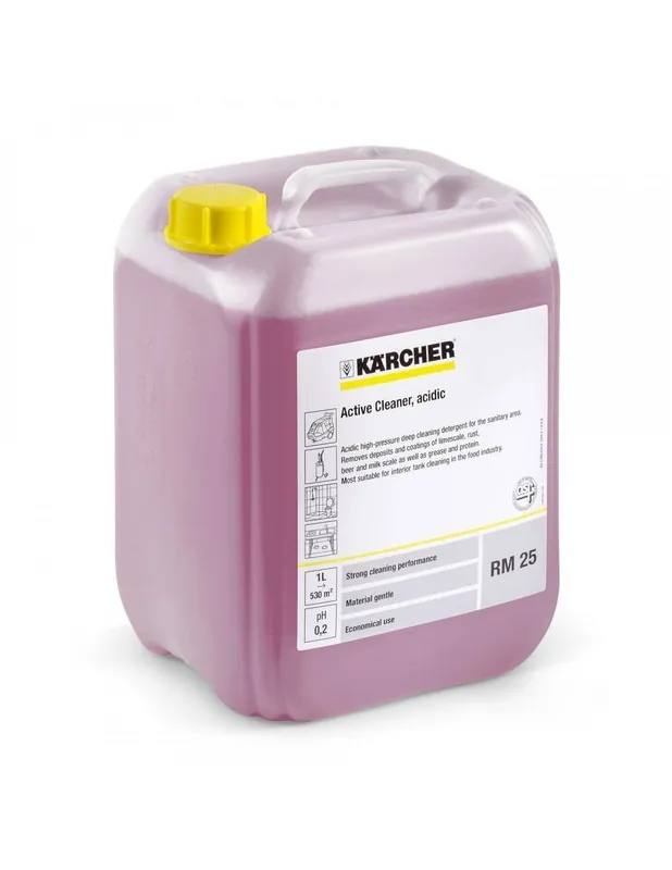 Détergent actif acide RM 25 ASF 10 litres - 62951130 - Karcher