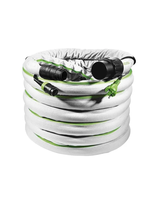 Tuyau d‘aspiration plug it D 32/22 antistatique lisse D 32/22x10m-AS-GQ/CT - Festool