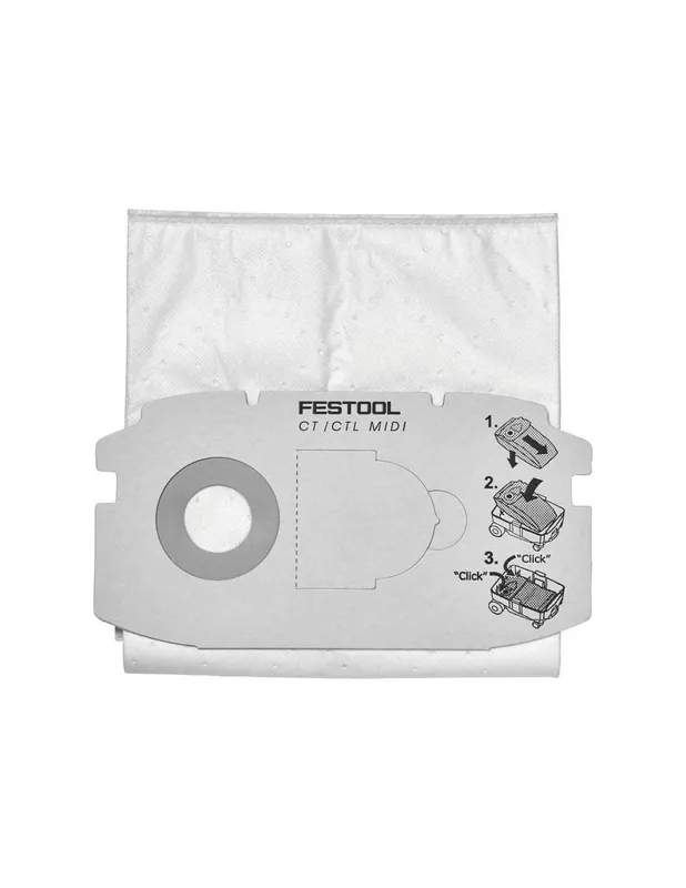 Sac filtre SELFCLEAN SC FIS-CT MIDI/5 - Festool