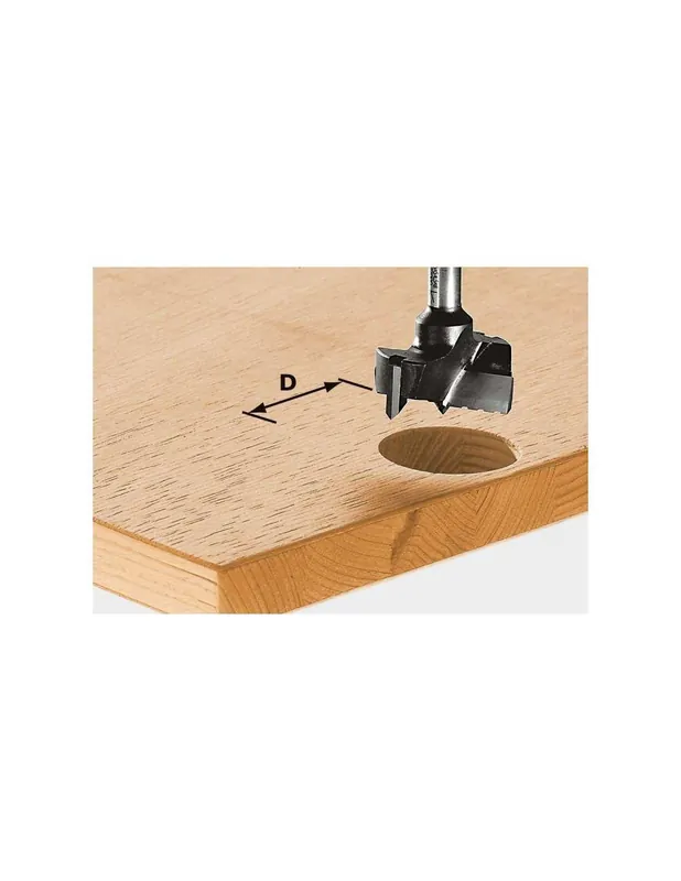 Fraise pour ferrures HW avec queue de 8mm HW S8 D35 - Festool