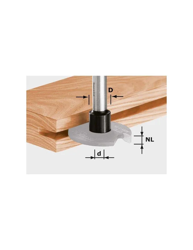 Broche porte-fraise S8 1,5-5 D14 - Festool