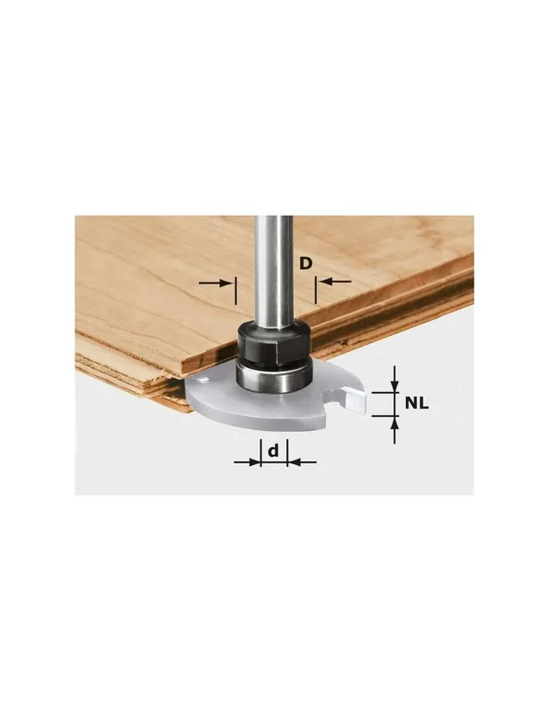 Broche porte-fraise S8 1,5-5 KL16 - Festool