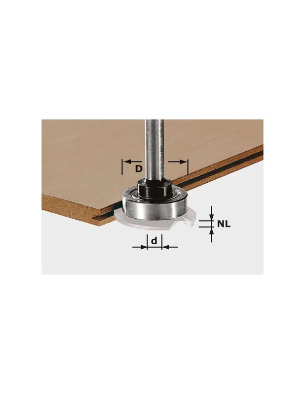 Broche porte-fraise S8 1,5-5 KL28 - Festool