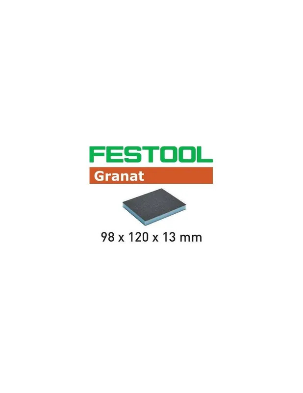 Éponge de ponçage 98x120x13 60 GR/6 - Festool