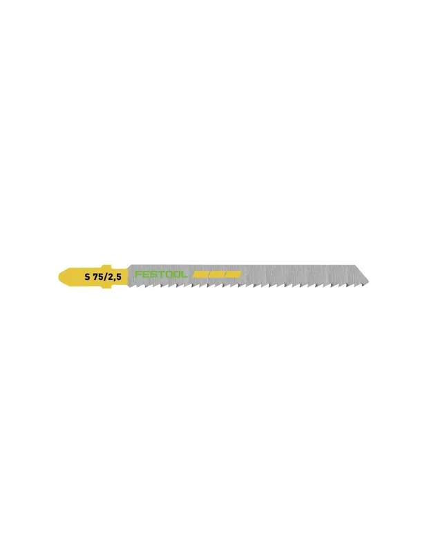 Lame de scie sauteuse S 75/2,5/5 - Festool