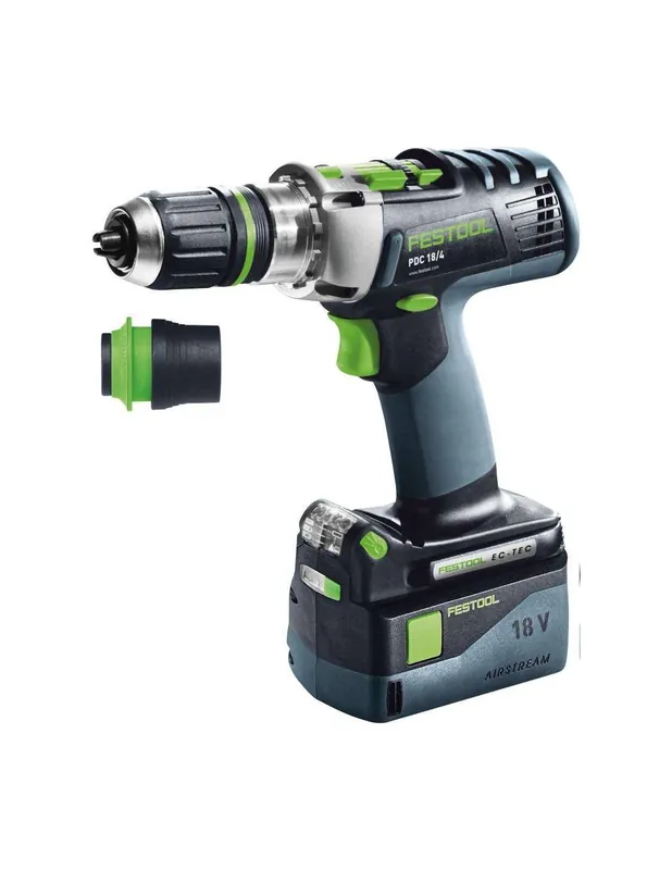 Perceuse-visseuse à percussion sans fil PDC 18/4 Li 5,2-Plus QUADRIVE - Festool