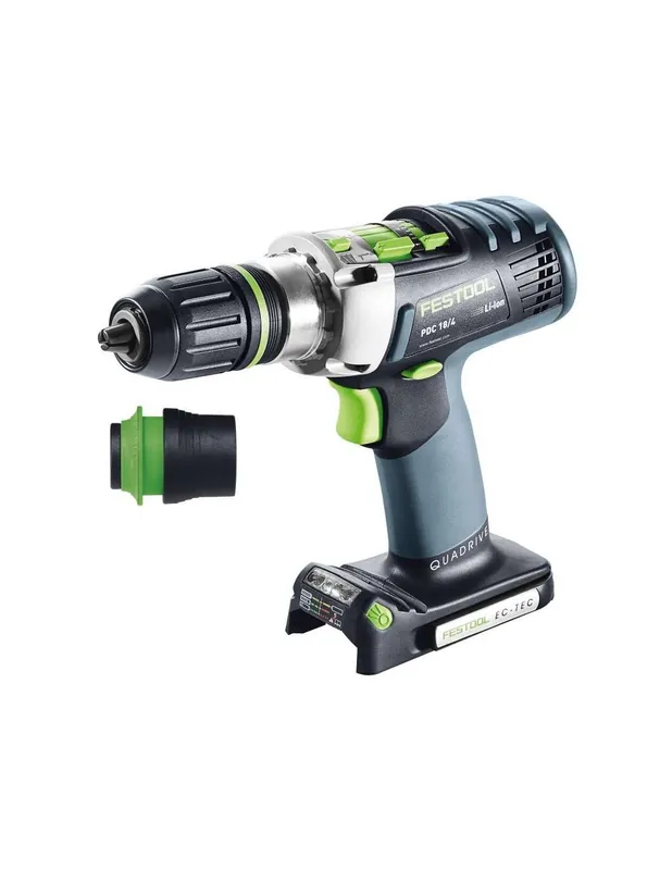 Perceuse-visseuse à percussion sans fil PDC 18/4 Li-Basic QUADRIVE - Festool