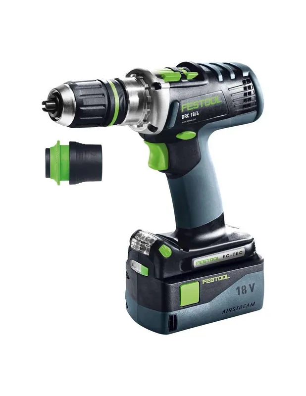 Perceuse-visseuse sans fil DRC 18/4 Li 5,2-Plus-SCA QUADRIVE - Festool