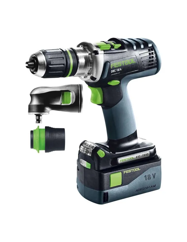 Perceuse-visseuse sans fil DRC 18/4 Li 5,2-Set QUADRIVE - Festool