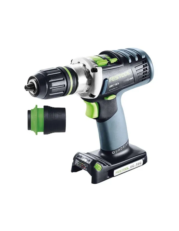 Perceuse-visseuse sans fil DRC 18/4 Li-Basic QUADRIVE - Festool