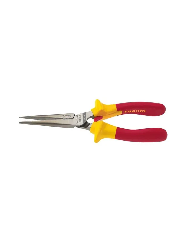 185-195.VE - Pinces demi-rondes becs longs isolées 1000 Volts - 185.20VE - Facom