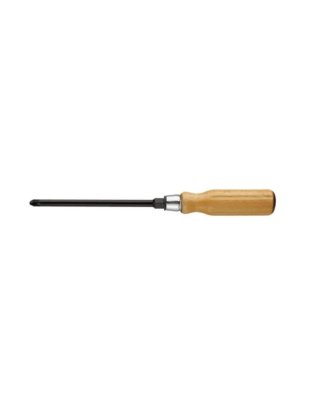 ATHH.D - Tournevis manche bois pour vis cruciformes Pozidriv® - lame avec 6 pans - ATHH.D1 - Facom