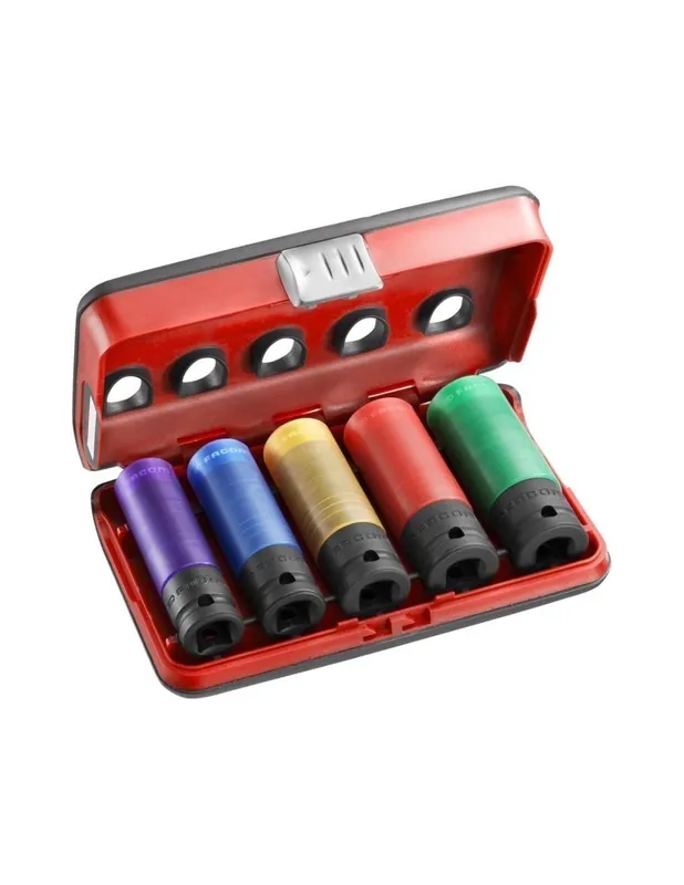 Coffret de douilles à choc renforcée 1/2" - NSI.5L - Facom