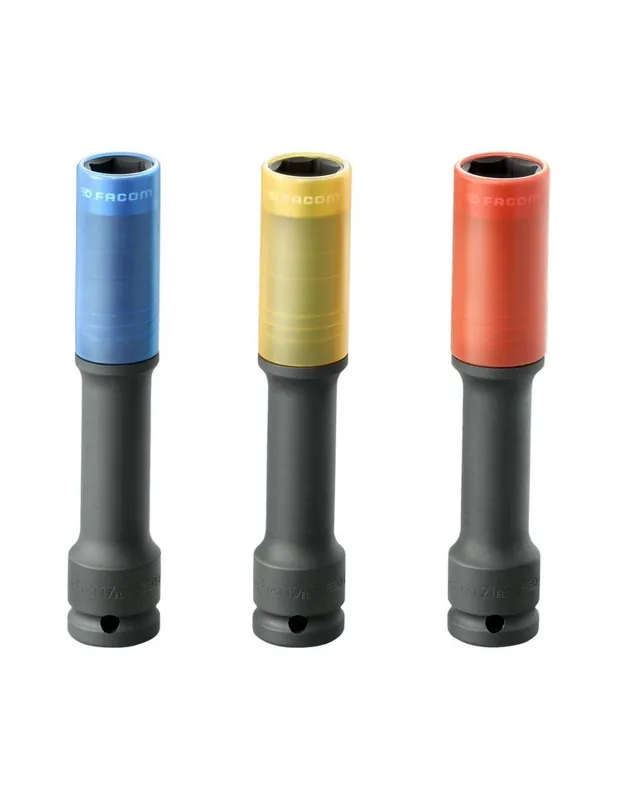 Coffret de douilles longues à choc renforcées 1/2" - NSI.3EL - Facom