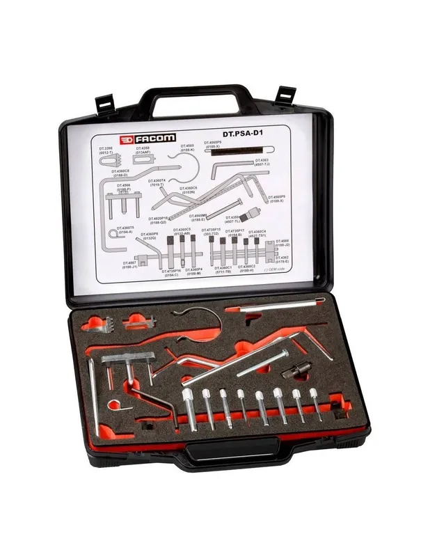 Coffret de calage PSA - Moteurs Diesel - DT.PSA-D1 - Facom