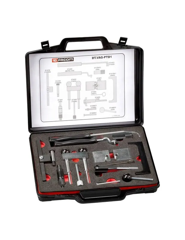 Coffret de calage VAG - Moteurs Essence N°2 - DT.VAG-PTD1 - Facom