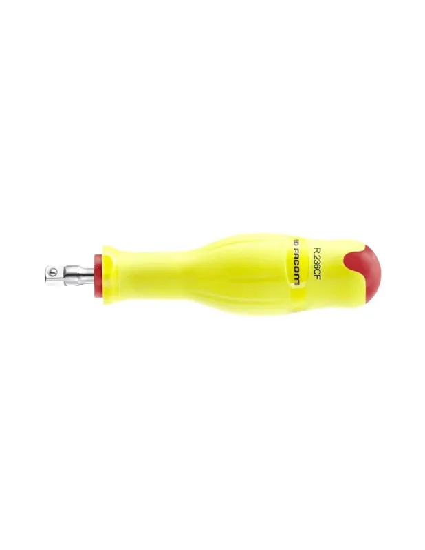Poignée tournevis 1/4" courte - FLUO - R.236CF - Facom