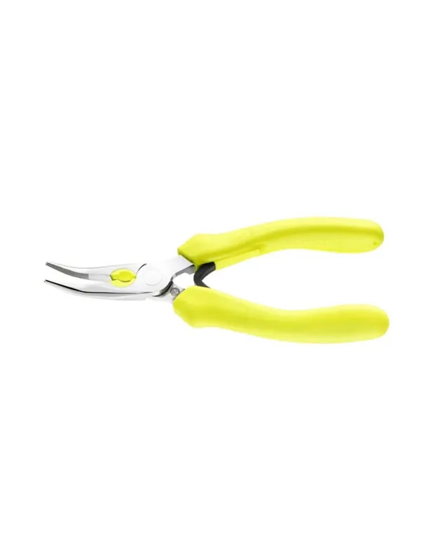 Pince demi-ronde becs courts à retenue de chute - FLUO - 195.16CPEF-R - Facom