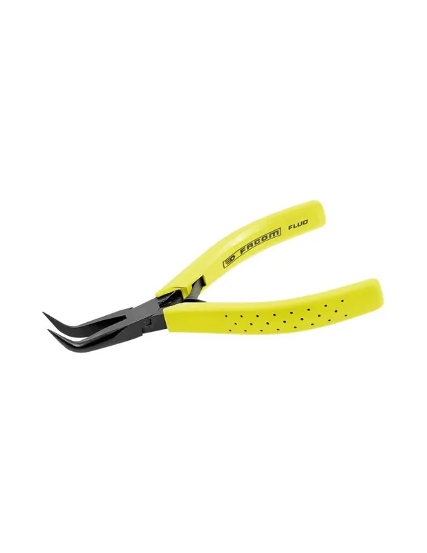 Pince de préhension Micro-Tech® à becs rigides coudés à 60° - FLUO - 423.MTF - Facom
