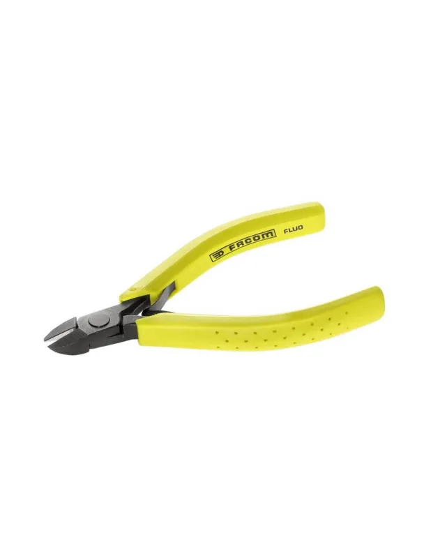 Pinces coupantes Micro-Tech® "trapues" polyvalence - FLUO - 405.10MTF - Facom