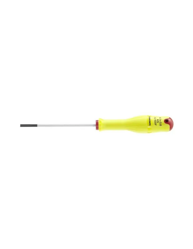 ANF - Tournevis PROTWIST® pour vis à fente - lames fraisées - FLUO - AN5.5X100F - Facom
