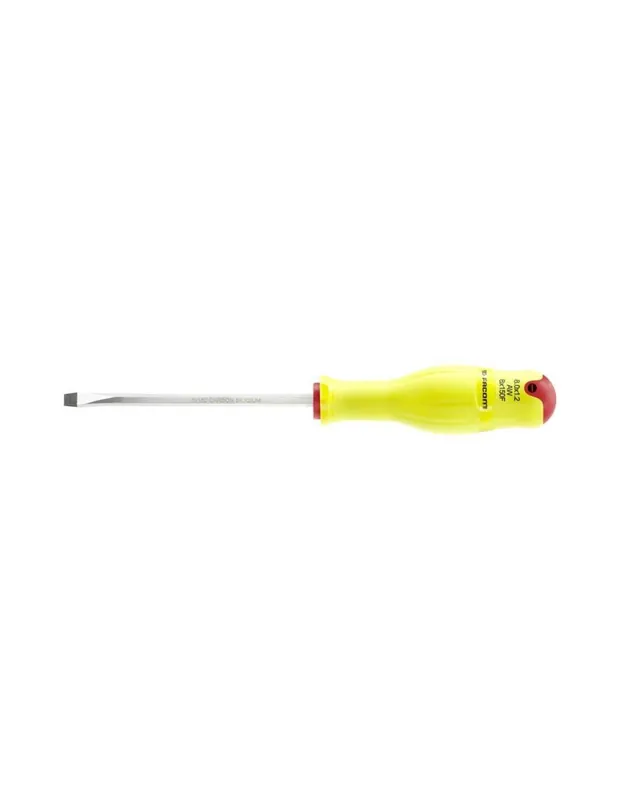 AWF - Tournevis PROTWIST® pour vis à fente - lames hexagonales - FLUO - AW8X150F - Facom