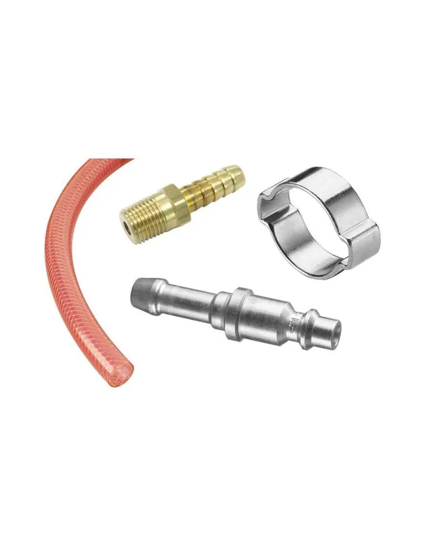 Tuyau pvc diamètre 10 x 16 mm + embouts - N.643 - Facom