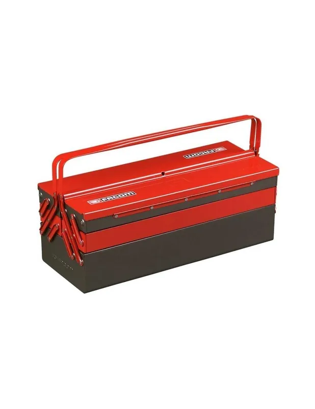 Boîte à outils métallique 5 cases - grand volume - BT.13A - Facom