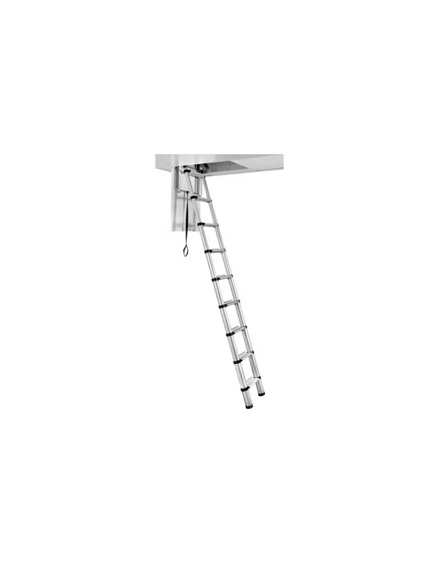 Échelle télescopique de grenier LOFT MINI 2,35 à 2,45 m - TEL-60324 - Telesteps