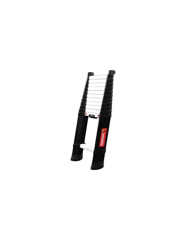 Échelle télescopique PRIME LINE 3,80 m + paire de pieds de sécurité + sac - TEL-70238/PPS/B - Telesteps