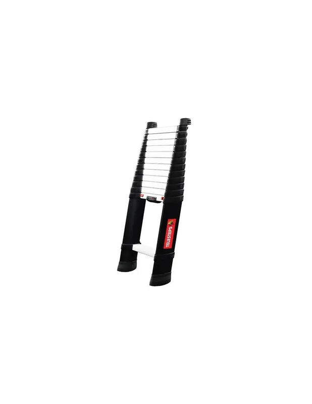 Échelle télescopique PRIME LINE 4,10 m + paire de pieds de sécurité - TEL-70241/PPS - Telesteps