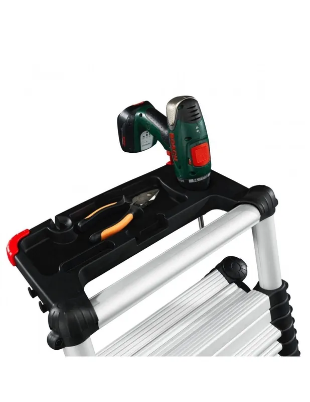 Plateau de travail porte outils pour échelle téléscopique COMBI LINE - TEL-9180PL - Telesteps