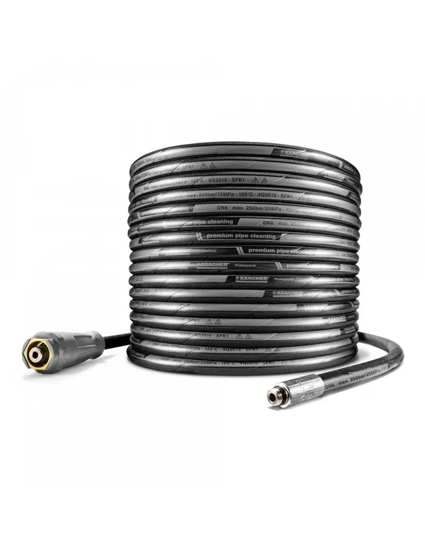 Flexible de nettoyage de canalisations, DN 6, 20 m, 250 bar - 61100080 - Karcher